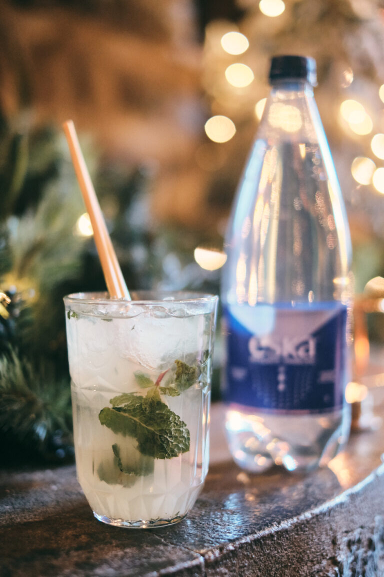 4 mocktails created with Eska sparkling water for Christmas Eska Water