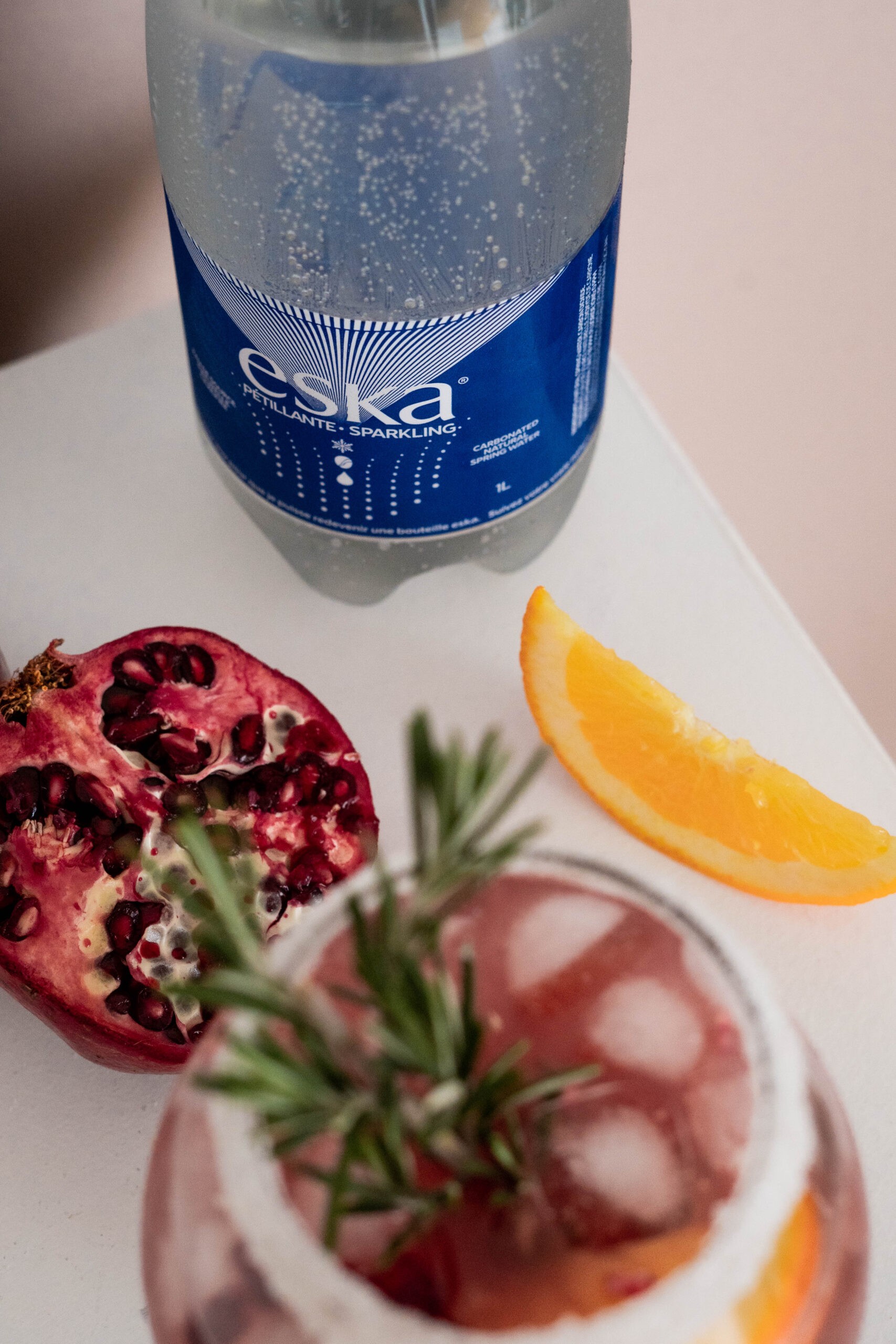 5 mocktails recipes with Eska sparkling water to escape this winter