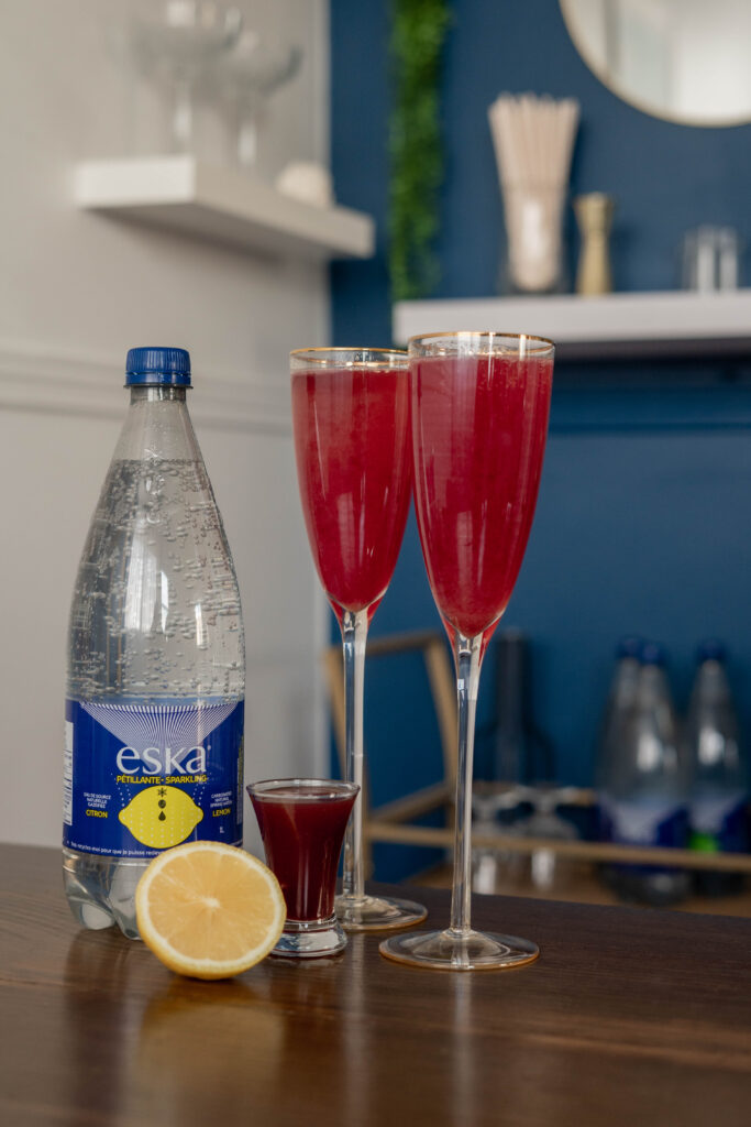 5 mocktails recipes with Eska sparkling water to escape this winter